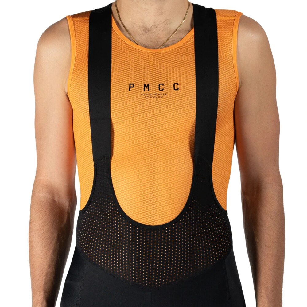 PMCC 사이클링 베이스 레이어 2020 쿨 메쉬 폴리 에스터 통기성 경량 사이클링 속옷 로드 바이크 MTB 민소매 베이스 레이어, 사이클링 속옷